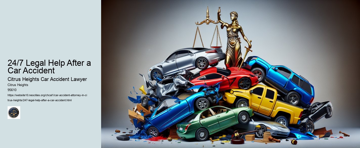 24/7 Legal Help After a Car Accident