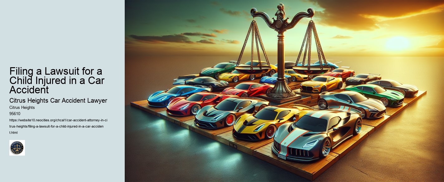 Filing a Lawsuit for a Child Injured in a Car Accident