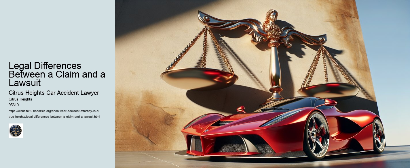 Legal Differences Between a Claim and a Lawsuit