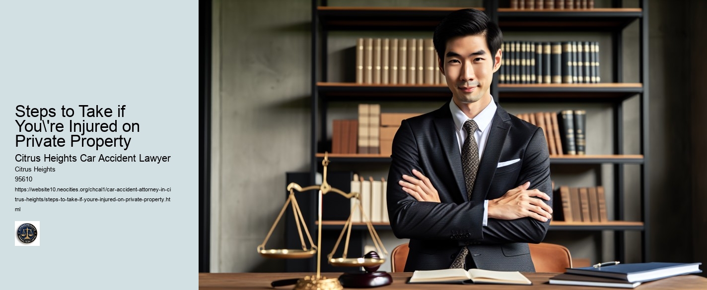 Steps to Take if You're Injured on Private Property