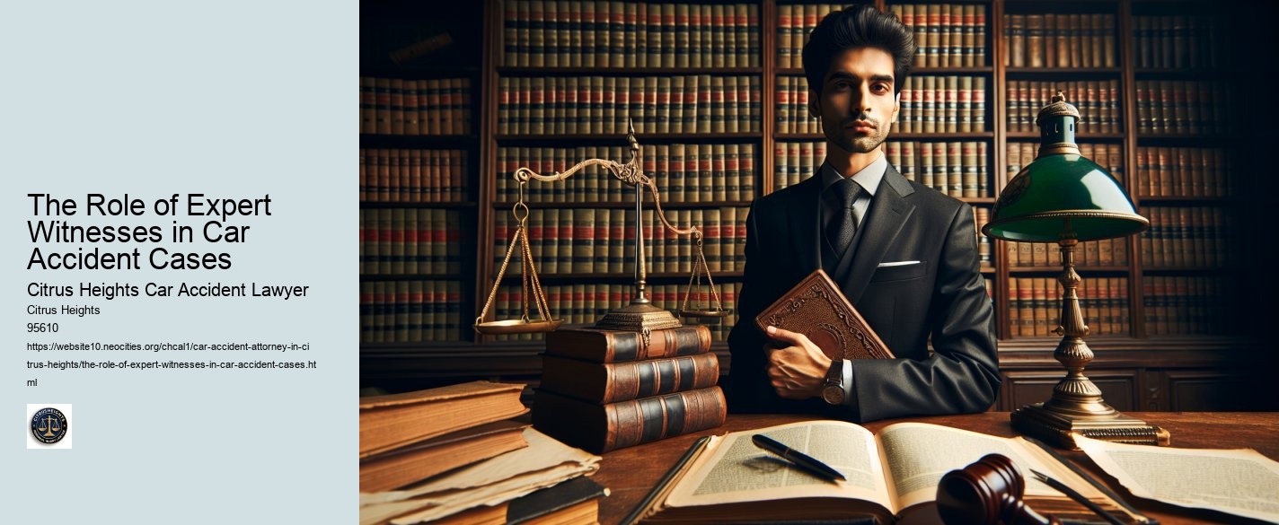 The Role of Expert Witnesses in Car Accident Cases