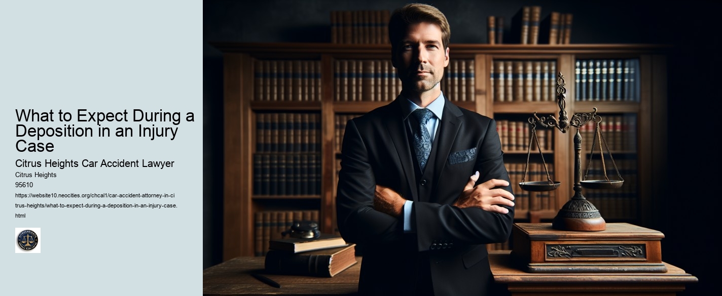 What to Expect During a Deposition in an Injury Case
